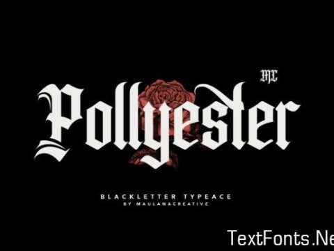 Pollyester Font