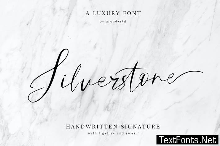 Silverstone Calligraphy Font