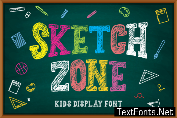 Sketch Zone Font