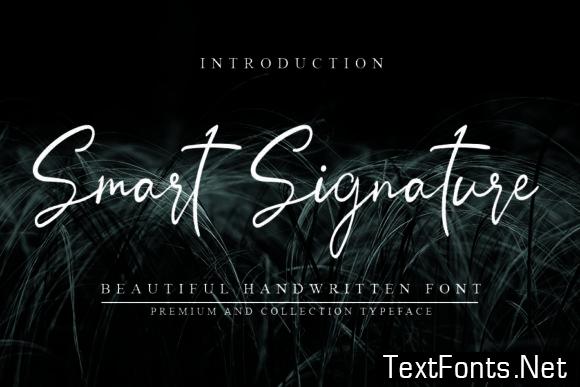 Smart Signature Font