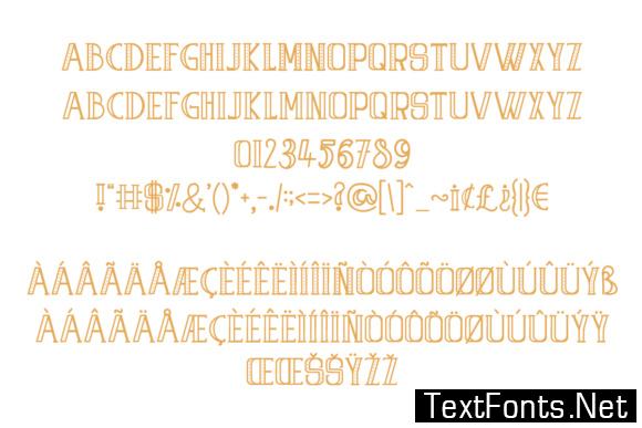 Star Shine Font