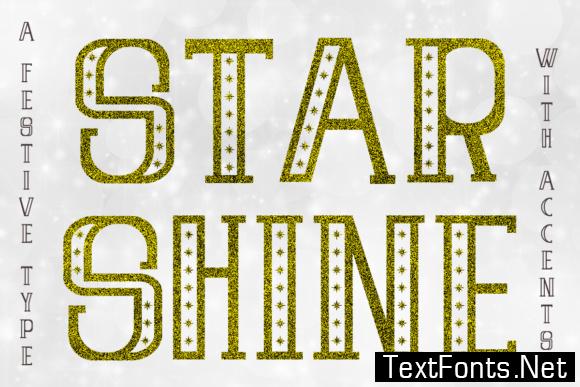 Star Shine Font