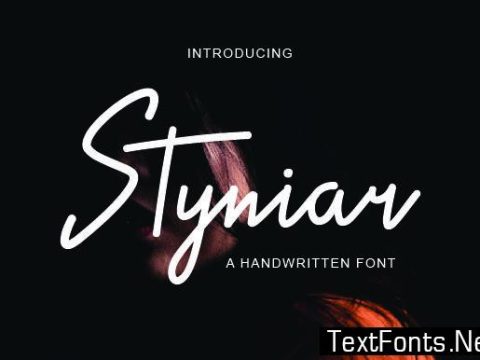 Styniar Font