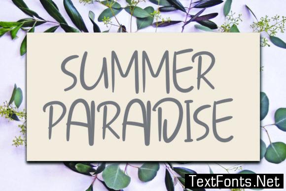 Summer Special Font