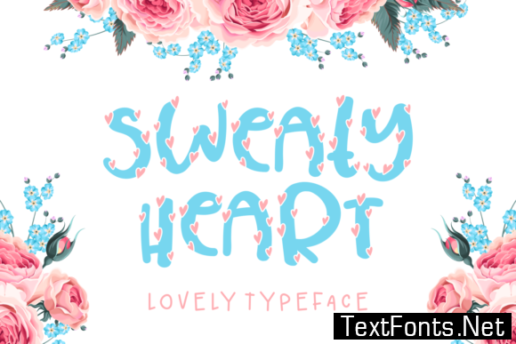 Sweaty Heart Font