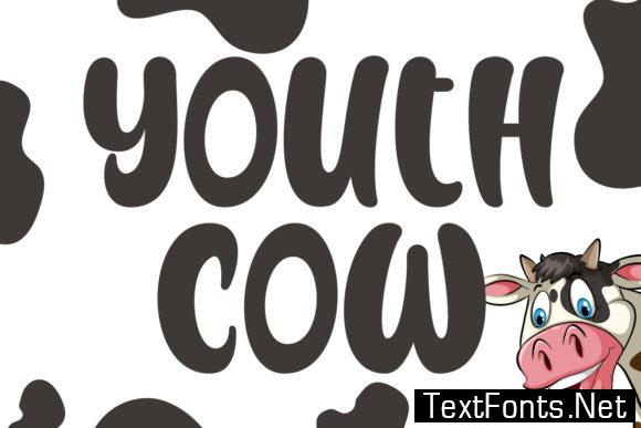 Youth Cow Font