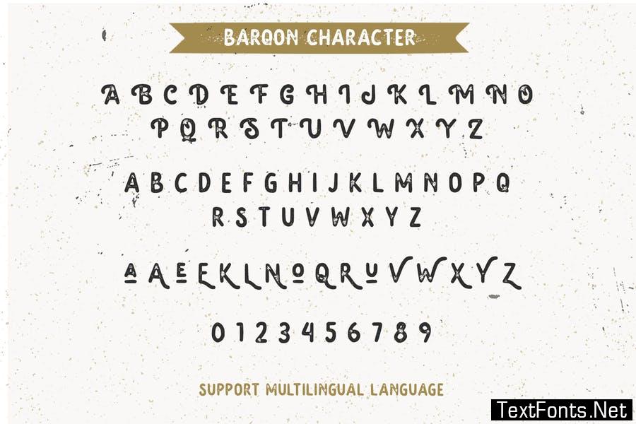 Barqon | Display Monoline Font