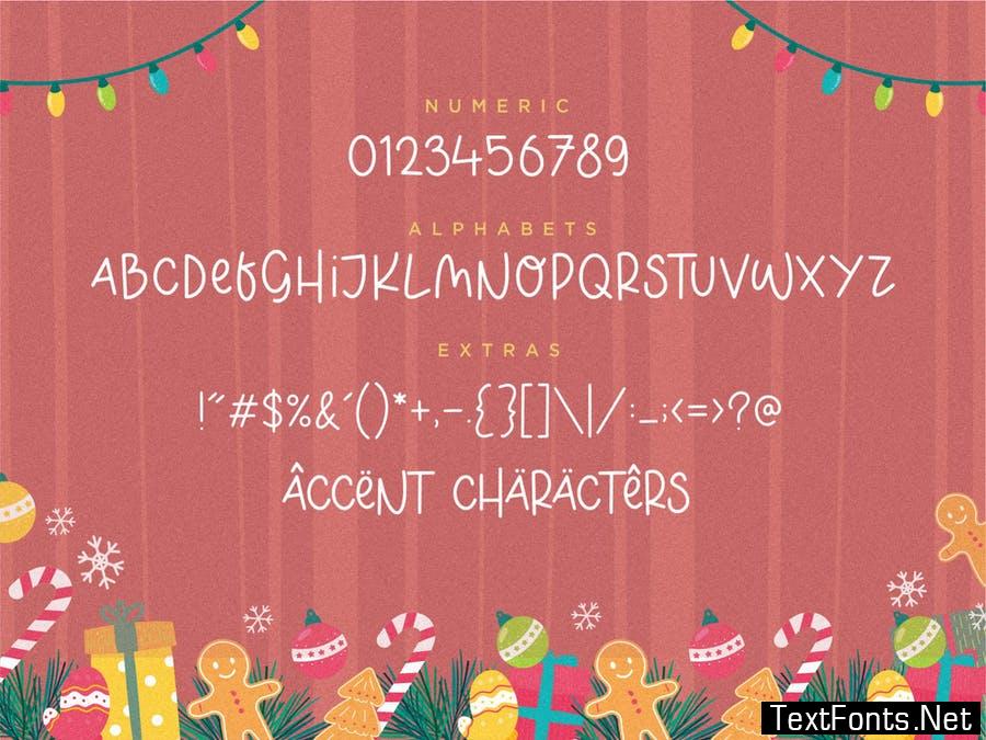 Blinky Season Handwriting Font YH