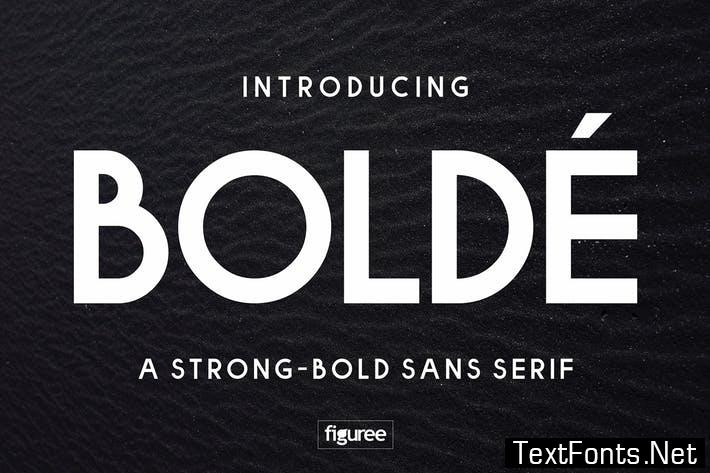 Bolde Font