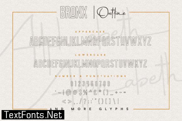 Bronx Simpul Duo Font