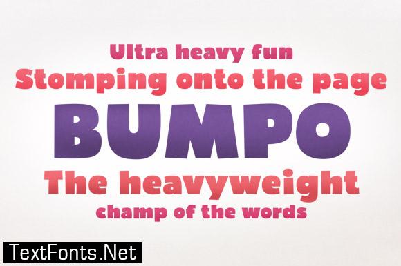 Bumpo Font