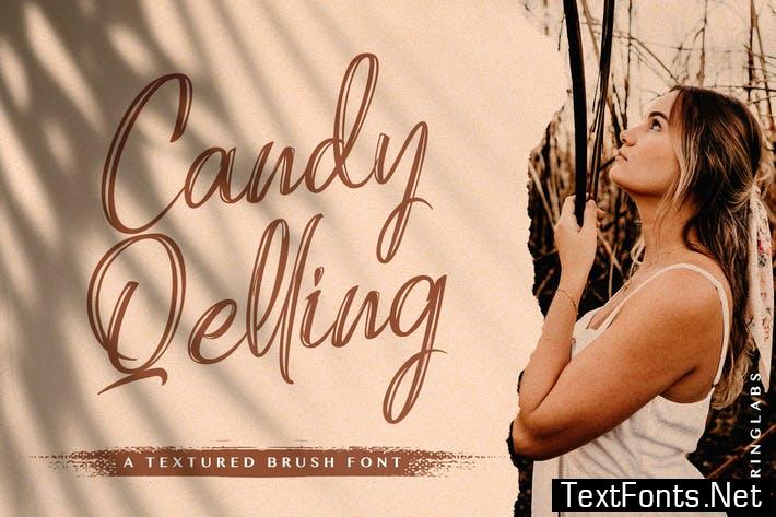 Candy Qelling - Brush Script Font