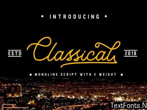 Classical - Classy Monoline