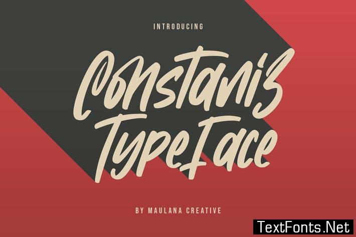 Constaniz Typeface Font