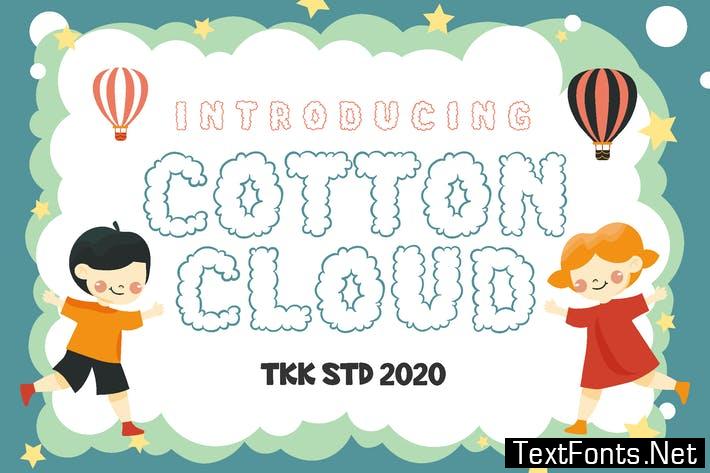 Cotton Cloud Font