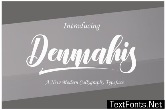 Denmahis Script Font