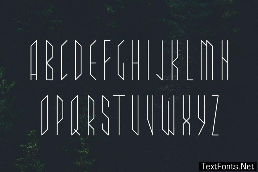 Forestarms | mystic font