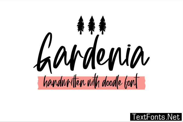 Gardenia Extra Font Symbol