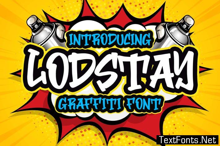 Lodstay - Graffiti Font