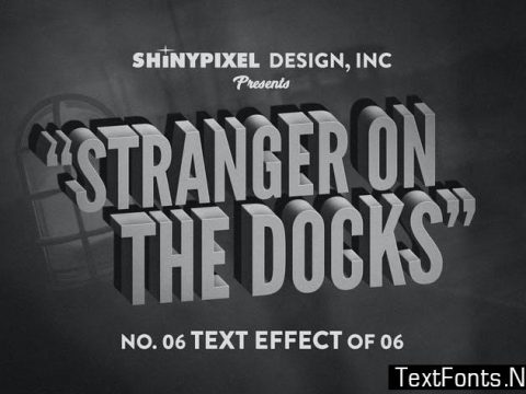 Old Movie Title - Text Effect n° 6 of 6