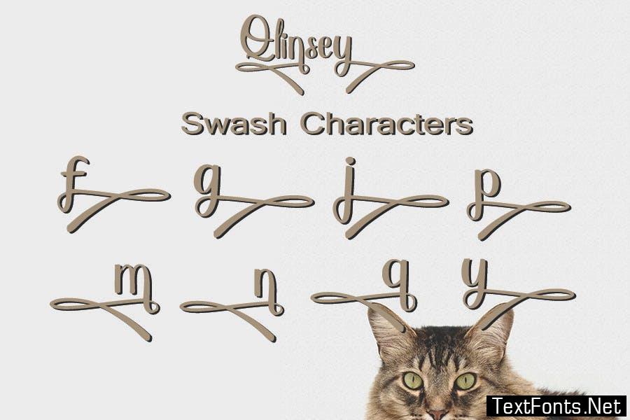 Qlinsey Font