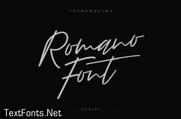 Romano Font