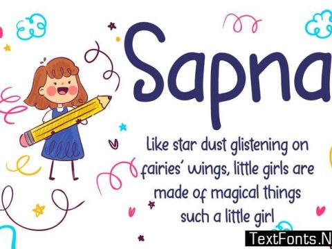 Sapna Display Font