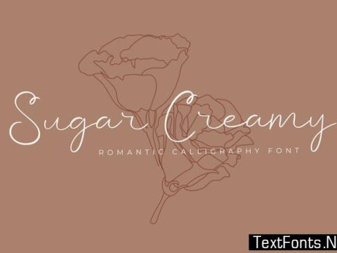 Sugar Creamy Font