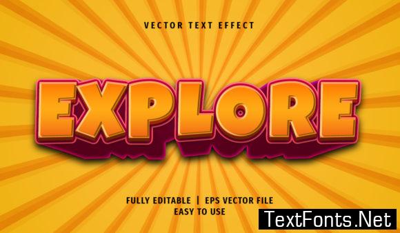 Text Effect - Explore Text Style