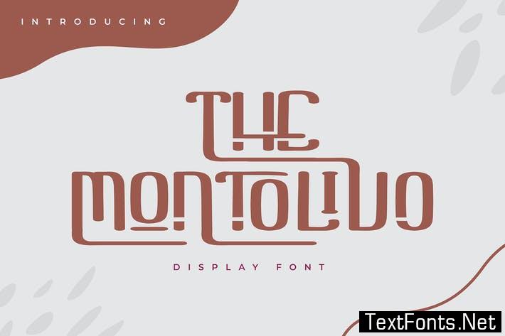 The Montolivo | Display Font