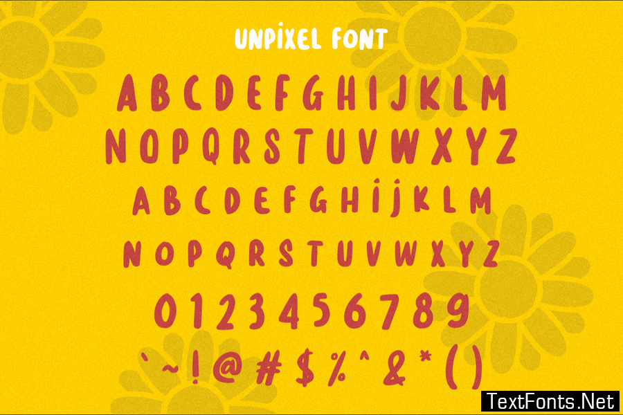 Unpixel Playful Kids Font