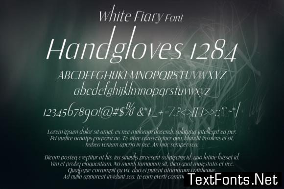 White Fairy Font