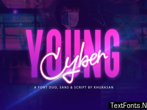 Young Cyber Font Duo