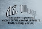 AZ Wings Font