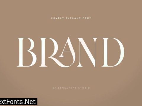 Brand - Lovely Elegant Font