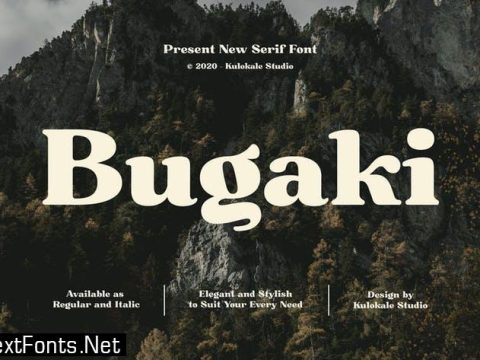 Bugaki - Elegant Serif Font