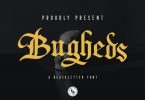 Bugheds - Blackletter Font