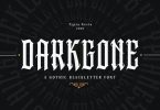 Darkgone - Gothic Blackletter Font