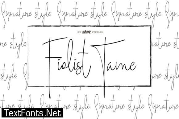 Fiolist Tame Font