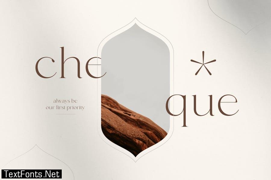 fonde - elegant chic font