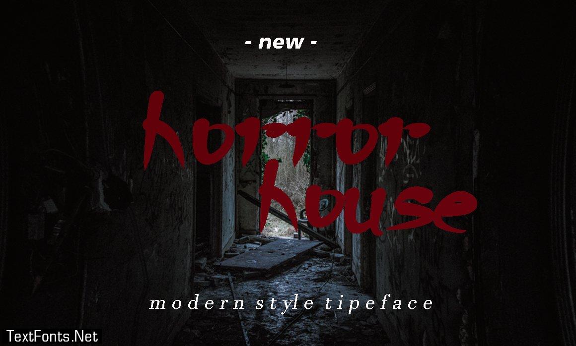 Horror House Font