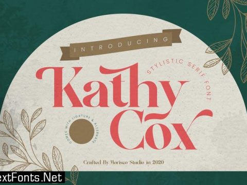 Kathy Cox - Stylish Serif Font