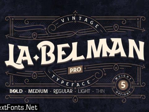 La Belman Pro Font