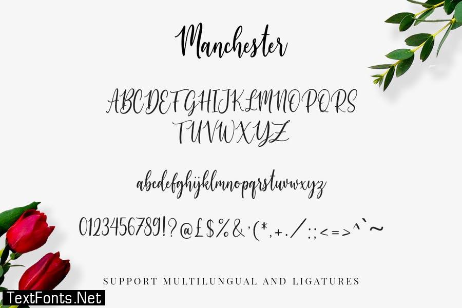 Manchester Font