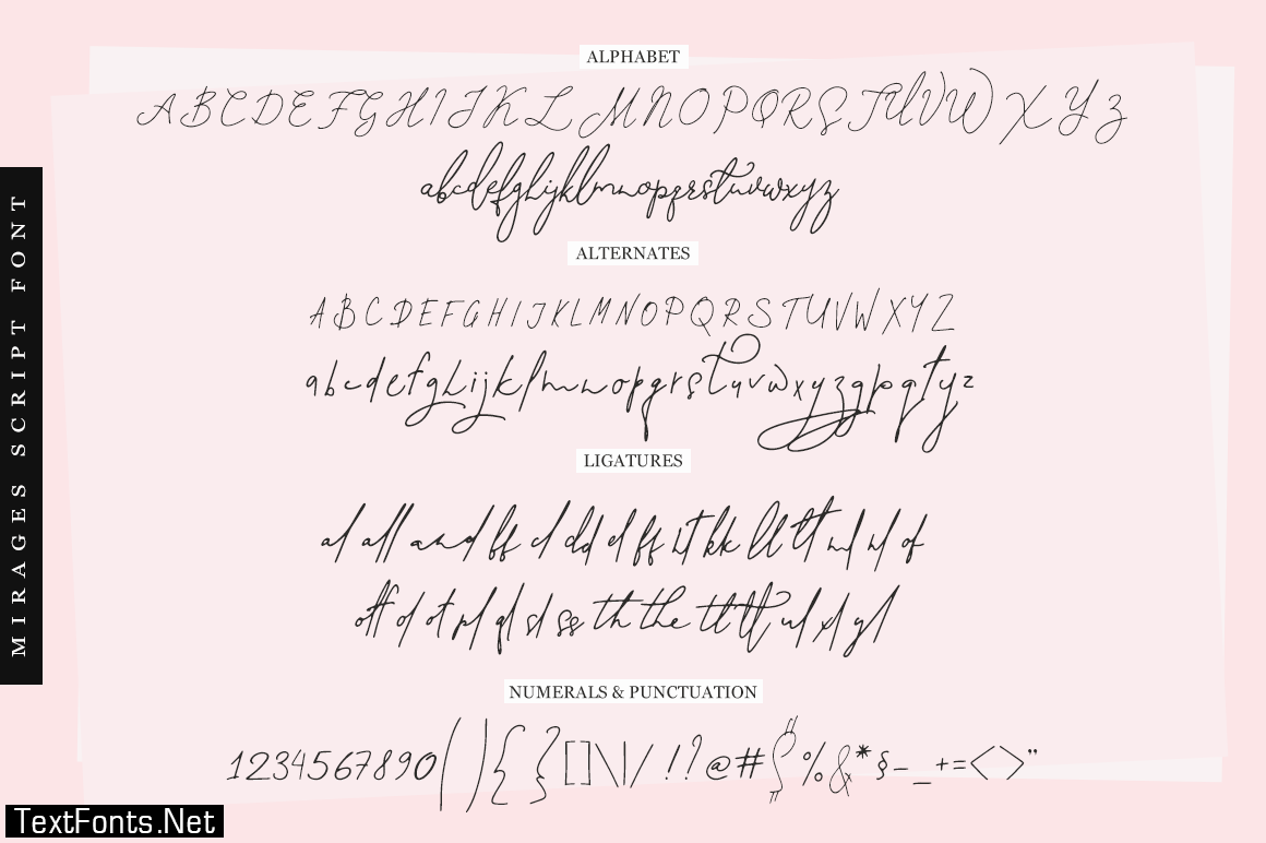 Mirages Font