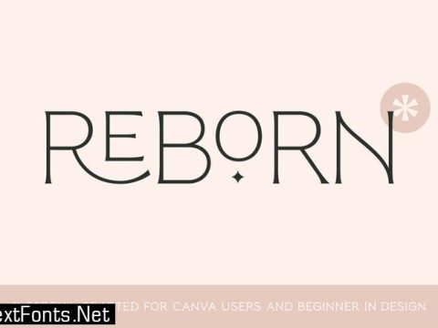 Reborn - Modern Chic Font