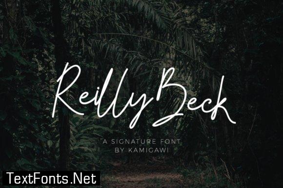 Reilly Beck Font