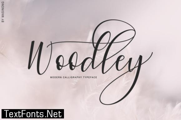 Woodley Font