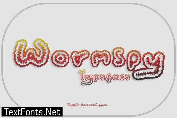 Wormspy Font