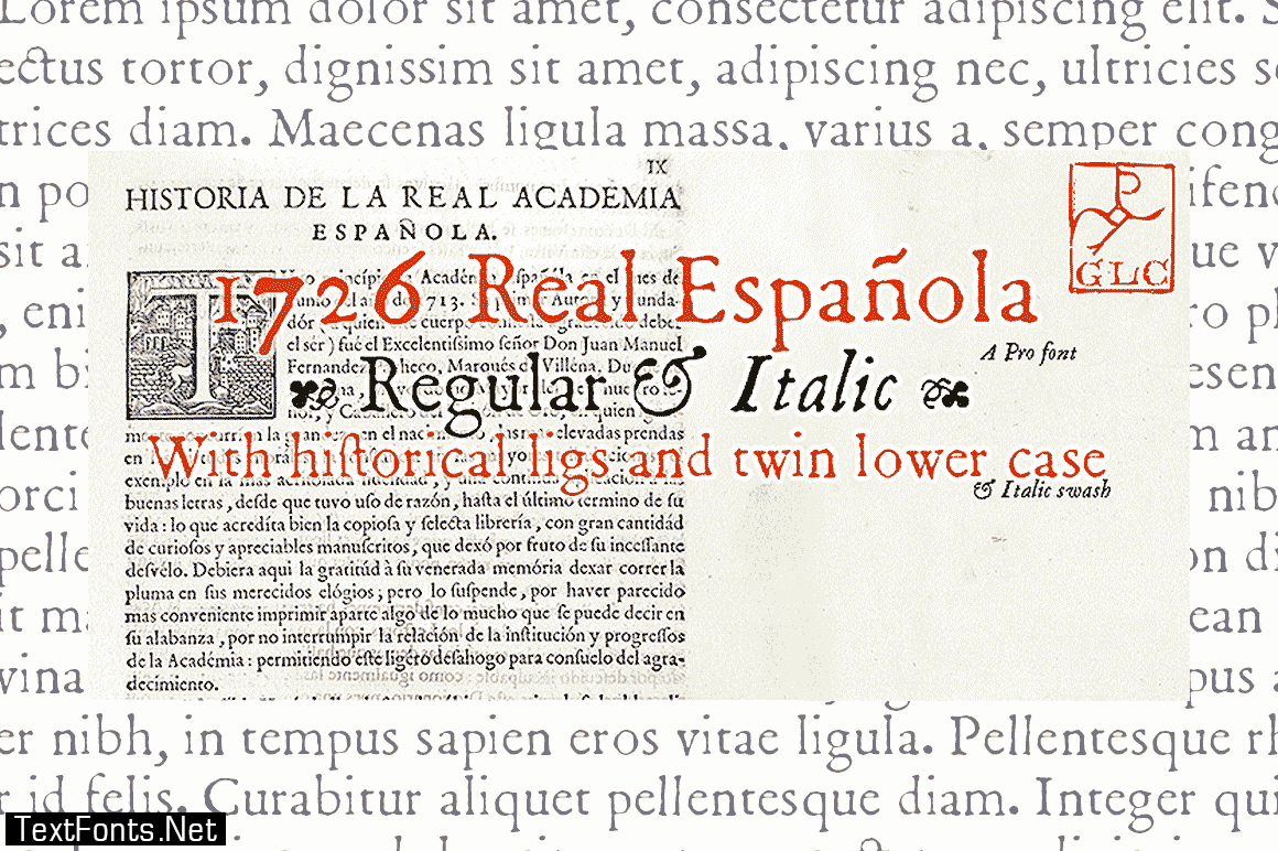 1726 Real Espanola Family Font